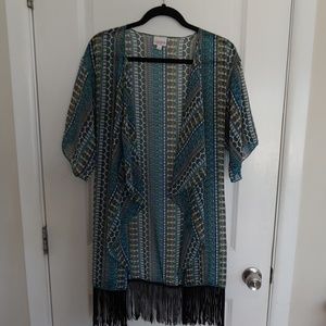 Cover up with fringe